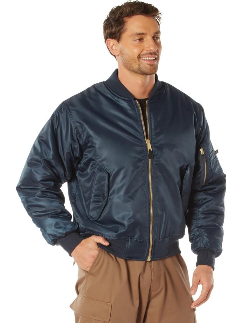 Stylish MA-1 Bomber Flight Jacket | Classic Military Style | Warm & Versatile